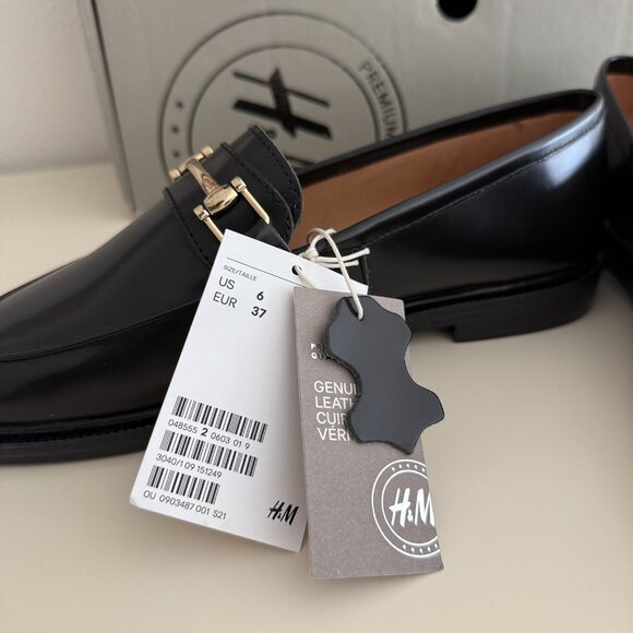 H&M Premium Selection Leather Loafers - Picture 6 of 6